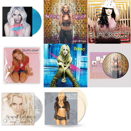 This is a 8 LP Vinyl SKU bundle.
1.This LP Vinyl is brand new.Format: LP VinylMusic Style: BalladThis item's title is: Oops!... I Did It Again (20Th Anniversary Edition Picture LP Vinyl)Artist: Britney SpearsLabel: LEGACYBarcode: 194397532111Release Date: 8/14/2020
2.
