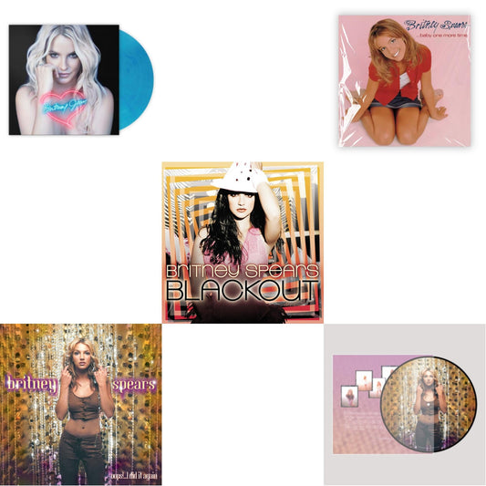 This is a 5 LP Vinyl SKU bundle.
1.This LP Vinyl is brand new.Format: LP VinylMusic Style: BalladThis item's title is: Oops!... I Did It Again (20Th Anniversary Edition Picture LP Vinyl)Artist: Britney SpearsLabel: LEGACYBarcode: 194397532111Release Date: 8/14/2020
2.