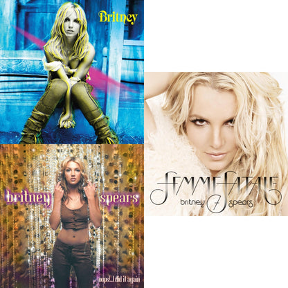 This is a 3 LP Vinyl SKU bundle.
1.This LP Vinyl is brand new.Format: LP VinylMusic Style: EuropopThis item's title is: Oops!... I Did It AgainArtist: Britney SpearsLabel: LEGACYBarcode: 196587738518Release Date: 3/31/2023
2.This LP Vinyl is brand new.