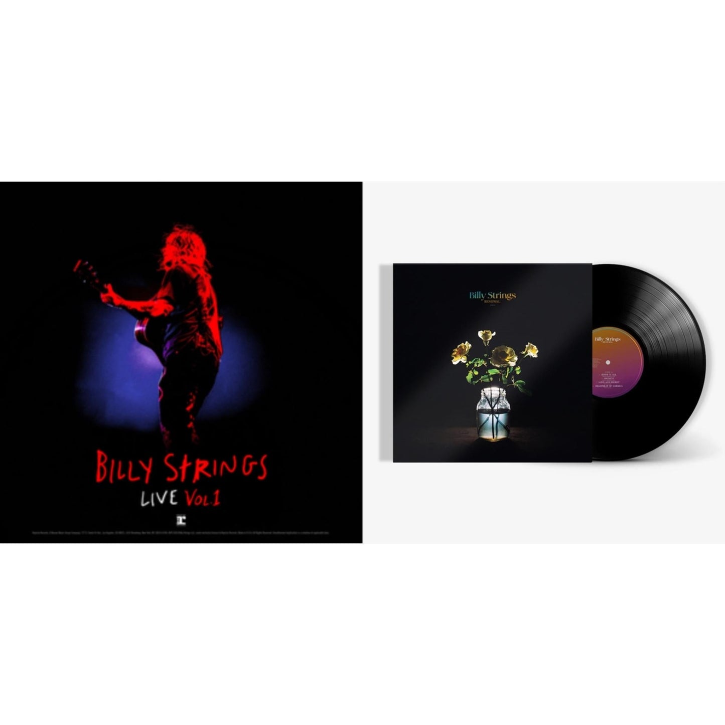 Billy Strings Live: Vol. 1 (180G/2LP) & Renewal (2LP/180G)