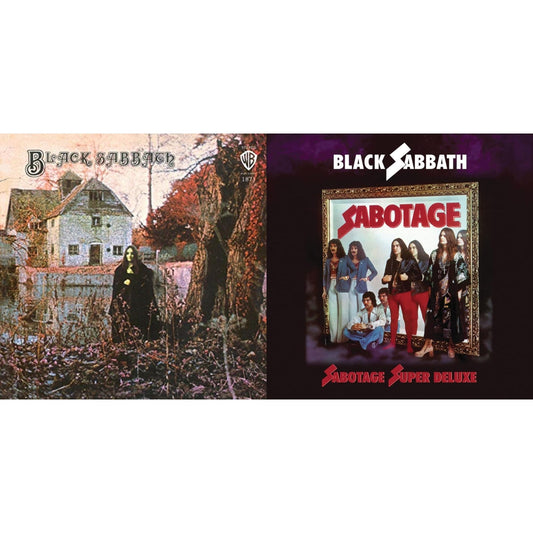Black Sabbath (180G) & Sabotage (Super Deluxe Edition/4LP/7Inch)