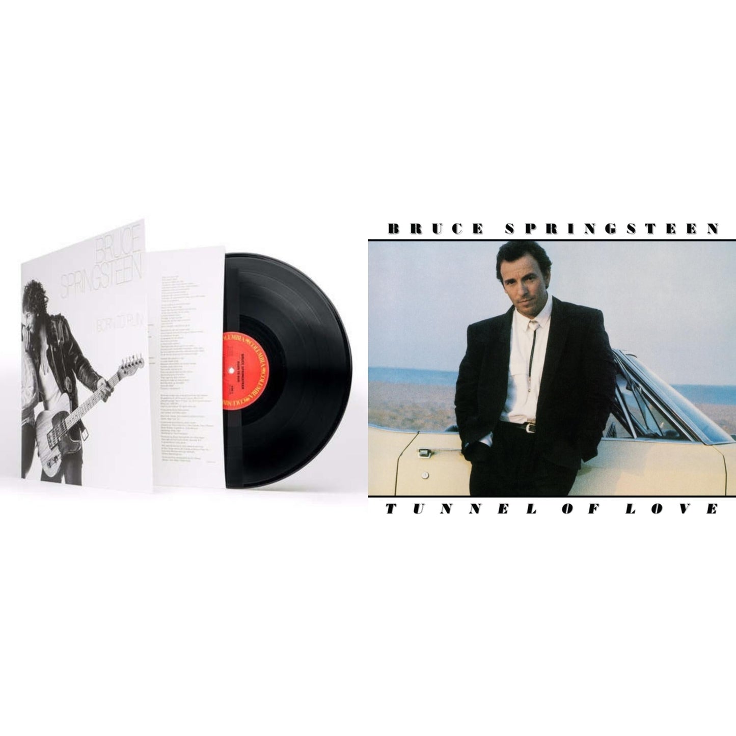 Born To Run (180G/Gatefold) & Tunnel Of Love (2 LP) (140G/Dl Code)