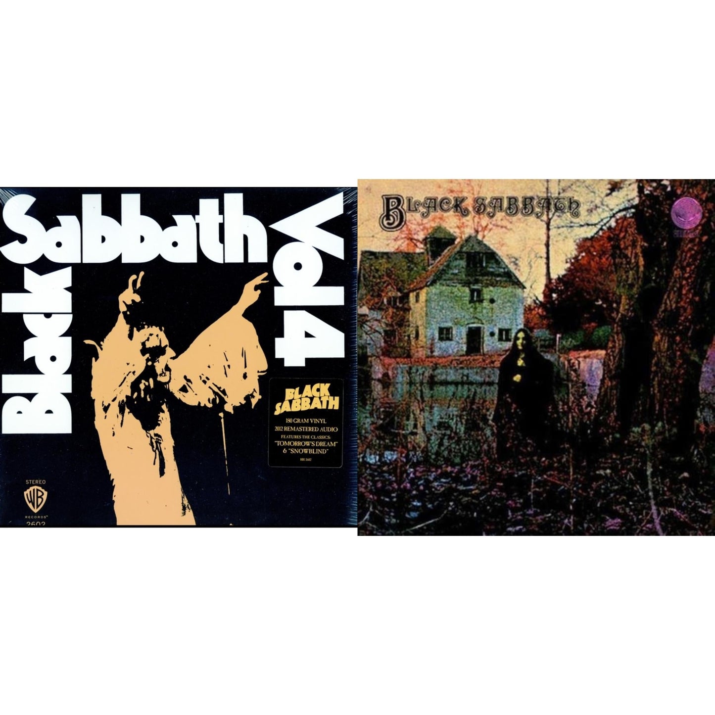 Vol. 4 (180G) & Black Sabbath (LP/CD) (180G)