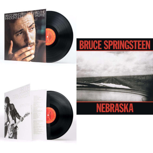 This is a 3 LP Vinyl SKU bundle.
1.This LP Vinyl is brand new.Format: LP VinylThis item's title is: Wild The Innocent & The E Street Shuffle (180G)Artist: Bruce SpringsteenLabel: LEGACY/ COLUMBIABarcode: 888750142313Release Date: 6/16/2015
2.This LP Vinyl is brand new.