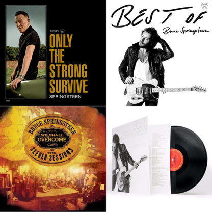 Only The Strong Survive (2LP/140G/D-Side Etching) & Best Of Bruce Springsteen (2LP) & We Shall Overcome: Seeger Sessions (2LP/180G) & Born To Run (180G/Gatefold)