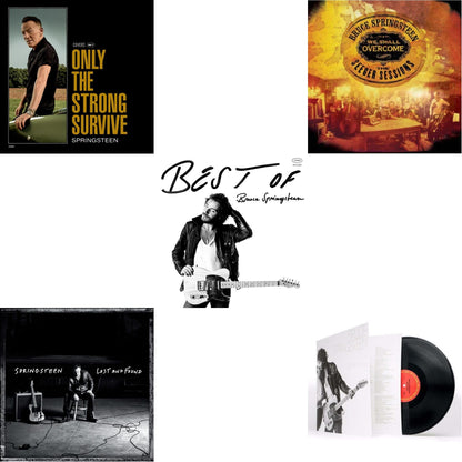 Only The Strong Survive (2LP/140G/D-Side Etching) & Lost & Found: Selections From The Lost Albums (2LP) & Best Of Bruce Springsteen (2LP) & We Shall Overcome: Seeger Sessions (2LP/180G) & Born To Run (180G/Gatefold)