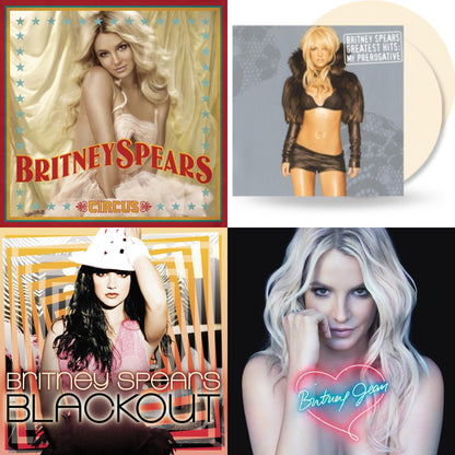 This is a 4 LP Vinyl SKU bundle.
1.This LP Vinyl is brand new.Format: LP VinylMusic Style: Dance-popThis item's title is: BlackoutArtist: Britney SpearsLabel: LEGACYBarcode: 196587738716Release Date: 3/31/2023
2.This LP Vinyl is brand new.