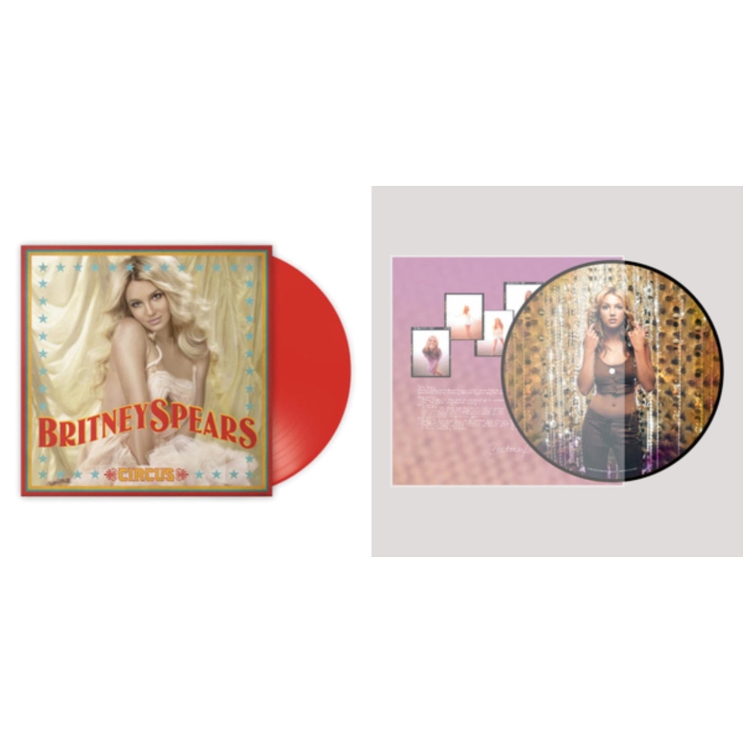 Oops!... I Did It Again (20Th Anniversary Edition Picture LP Vinyl) & Circus (Red LP Vinyl/Import)