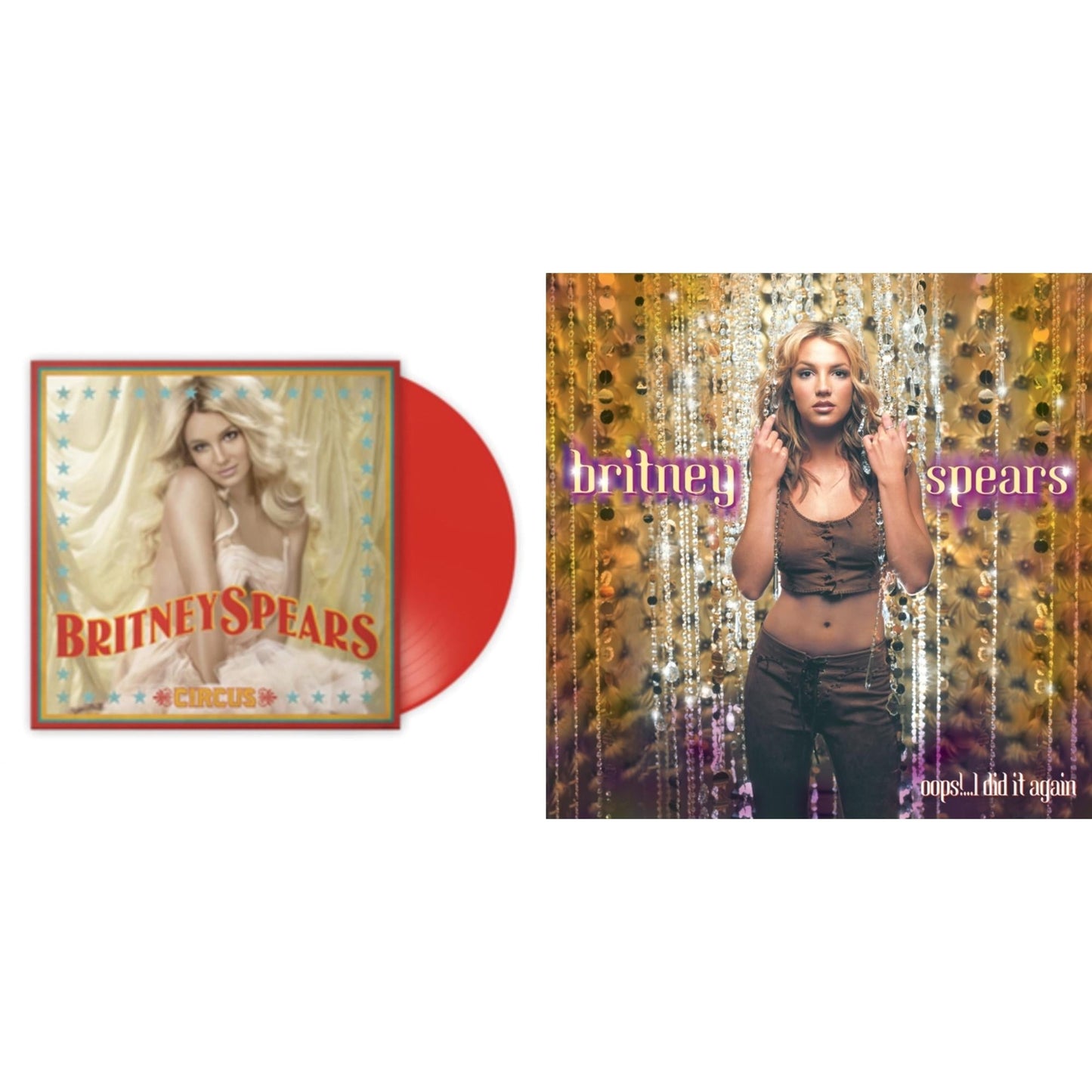 Oops!... I Did It Again & Circus (Red LP Vinyl/Import)