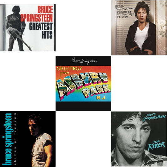 Greatest Hits & Chimes Of Freedom & Greetings From Ashbury Park Nj & Darkness On The Edge Of Town & River