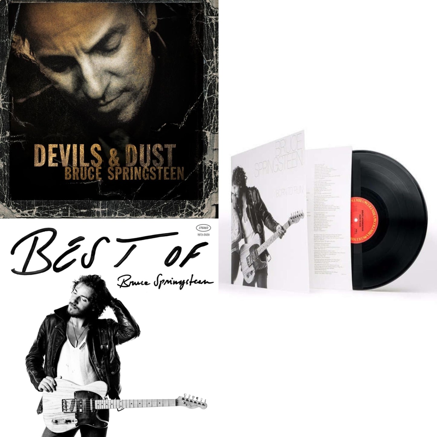 Devils & Dust & Best Of Bruce Springsteen (2LP) & Born To Run (180G/Gatefold)
