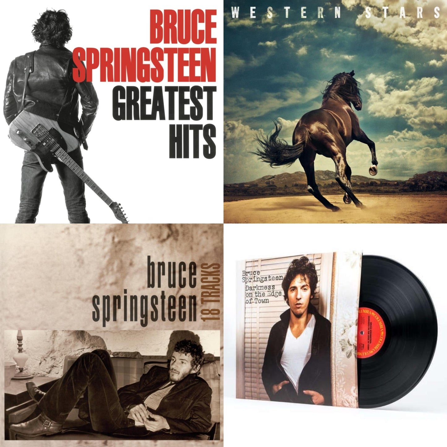 Greatest Hits (2 LP/150G Vinyl/Dl Code) & Western Stars (2LP/150G) & 18 Tracks & Darkness On The Edge Of Town (180G)