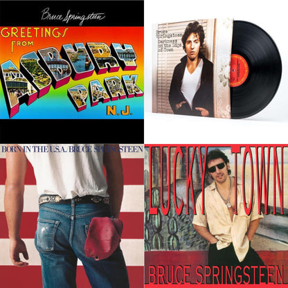 Greetings From Asbury Park N.J. (180G) & Darkness On The Edge Of Town (180G) & Born In The U.S.A. (180G) & Lucky Town (140G/Dl Code)