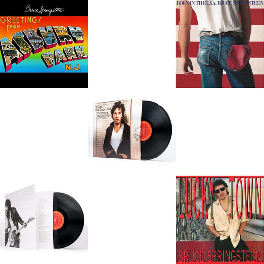 Greetings From Asbury Park N.J. (180G) & Born To Run (180G/Gatefold) & Darkness On The Edge Of Town (180G) & Born In The U.S.A. (180G) & Lucky Town (140G/Dl Code)
