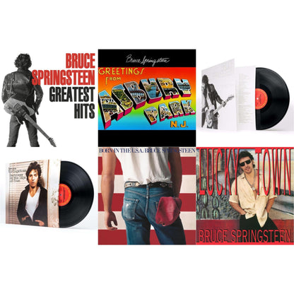 Greatest Hits (2 LP/150G Vinyl/Dl Code) & Greetings From Asbury Park N.J. (180G) & Born To Run (180G/Gatefold) & Darkness On The Edge Of Town (180G) & Born In The U.S.A. (180G) & Lucky Town (140G/Dl Code)