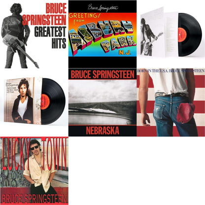 Greatest Hits (2 LP/150G Vinyl/Dl Code) & Greetings From Asbury Park N.J. (180G) & Born To Run (180G/Gatefold) & Darkness On The Edge Of Town (180G) & Nebraska (180G) & Born In The U.S.A. (180G) & Lucky Town (140G/Dl Code)