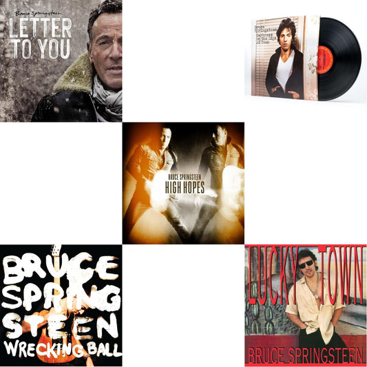 Letter To You (2LP/140G) & Wrecking Ball (2LP) & High Hopes (2LP/CD/180G) & Darkness On The Edge Of Town (180G) & Lucky Town (140G/Dl Code)