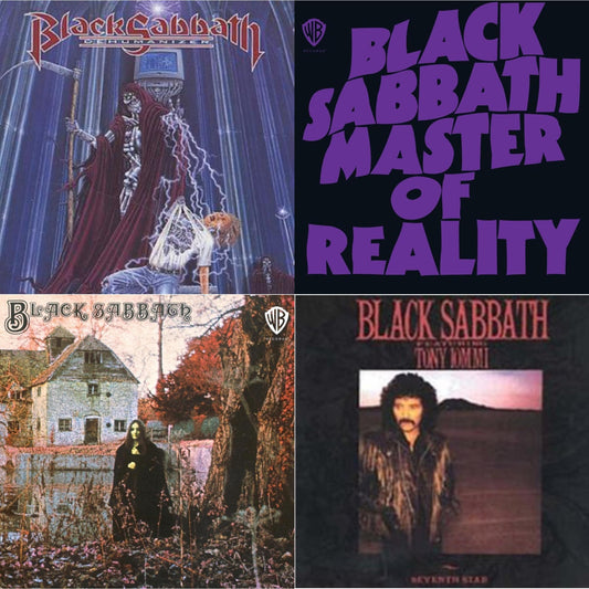 Dehumanizer & Master Of Reality & Black Sabbath & Seventh Star