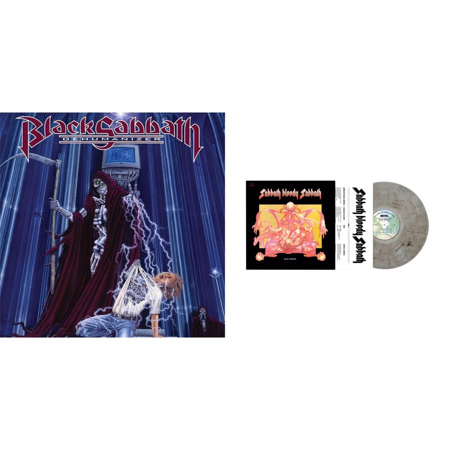 This is a 2 LP Vinyl SKU bundle.
1.This LP Vinyl is brand new.Format: LP VinylThis item's title is: Dehumanizer (Deluxe Edition/2LP) (Rocktober)Artist: Black SabbathBarcode: 603497850730Release Date: 10/25/2019
2.This LP Vinyl is brand new.