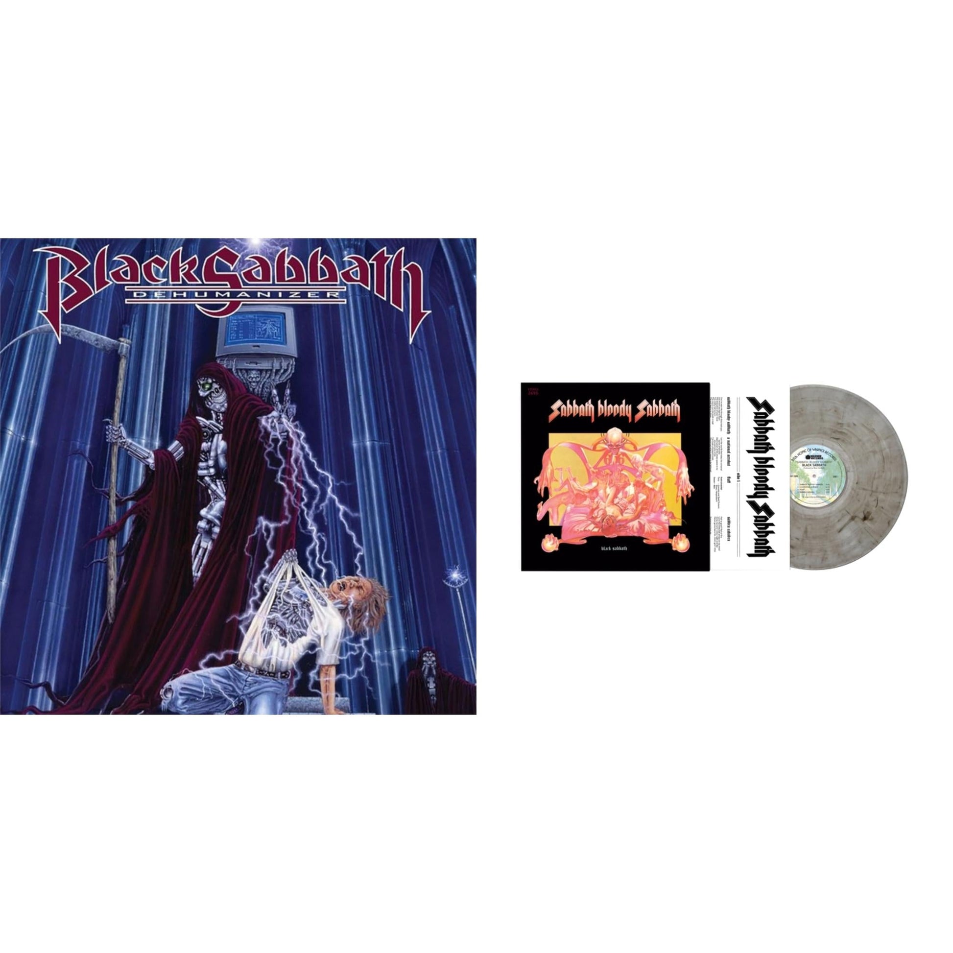 This is a 2 LP Vinyl SKU bundle.
1.This LP Vinyl is brand new.Format: LP VinylThis item's title is: Dehumanizer (Deluxe Edition/2LP) (Rocktober)Artist: Black SabbathBarcode: 603497850730Release Date: 10/25/2019
2.This LP Vinyl is brand new.