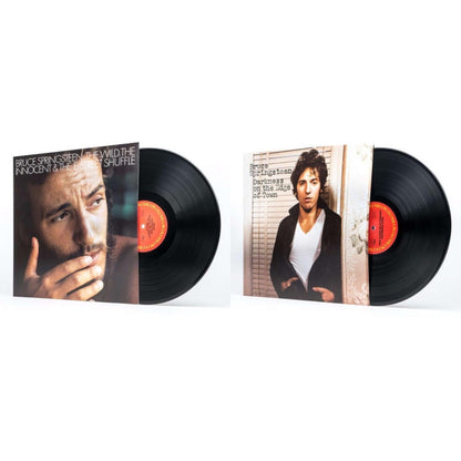 This is a 2 LP Vinyl SKU bundle.
1.This LP Vinyl is brand new.Format: LP VinylThis item's title is: Wild The Innocent & The E Street Shuffle (180G)Artist: Bruce SpringsteenLabel: LEGACY/ COLUMBIABarcode: 888750142313Release Date: 6/16/2015
2.This LP Vinyl is brand new.