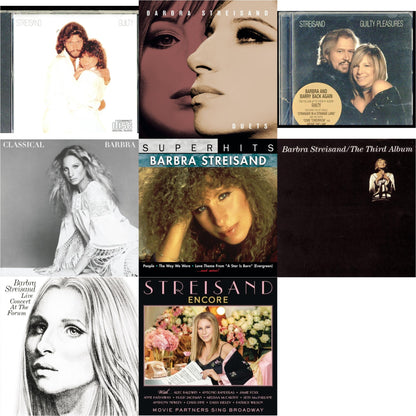Guilty & Duets & Guilty Pleasures & Classical Barbra & Super Hits & Third Album & Live Concert At The Forum & Encore: Movie Partners Sing Broadway