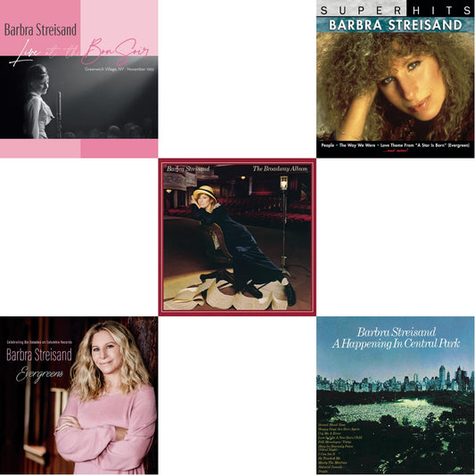 Live At The Bon Soir & Evergreens : Celebrating Six Decades On Columbia Records & Broadway Album & Super Hits & Happening In Central Park