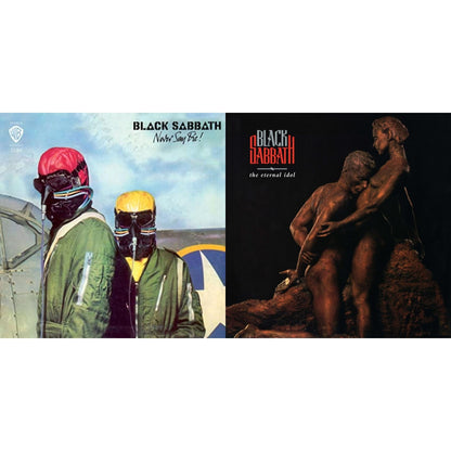 Never Say Die! (180G/Limited/Gray LP Vinyl) & Eternal Idol