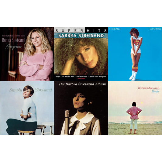 Evergreens : Celebrating Six Decades On Columbia Records & Super Hits & Superman & Simply Streisand & Barbra Streisand Album & People