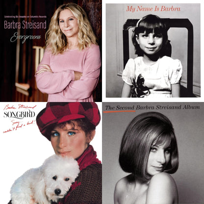 Evergreens : Celebrating Six Decades On Columbia Records & My Name Is Barbra & Songbird & Second Barbra Streisand Album