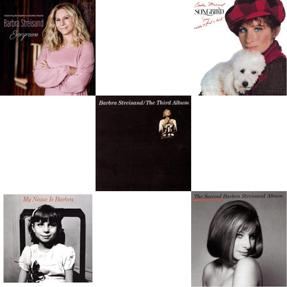 Evergreens : Celebrating Six Decades On Columbia Records & My Name Is Barbra & Third Album & Songbird & Second Barbra Streisand Album