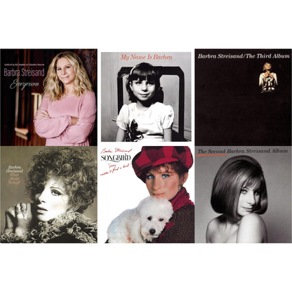 Evergreens : Celebrating Six Decades On Columbia Records & My Name Is Barbra & Third Album & What About Today & Songbird & Second Barbra Streisand Album