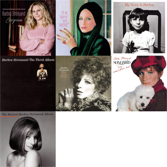 Evergreens : Celebrating Six Decades On Columbia Records & Way We Were & My Name Is Barbra & Third Album & What About Today & Songbird & Second Barbra Streisand Album
