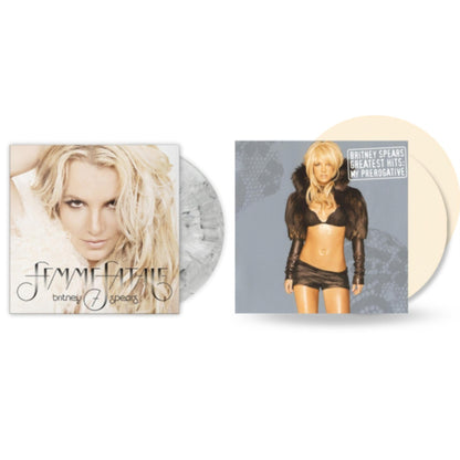 This is a 2 LP Vinyl SKU bundle.
1.This LP Vinyl is brand new.Format: LP VinylMusic Style: Dance-popThis item's title is: Femme Fatale (Light Grey Marbled LP Vinyl/Import)Artist: Britney SpearsLabel: SONY MUSIC CMGBarcode: 196587791919Release Date: 5/26/2023
2.