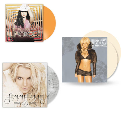 Blackout (Orange LP Vinyl/Import) & Femme Fatale (Light Grey Marbled LP Vinyl/Import) & Greatest Hits: My Prerogative (2LP/Cream Vinyl/Import)