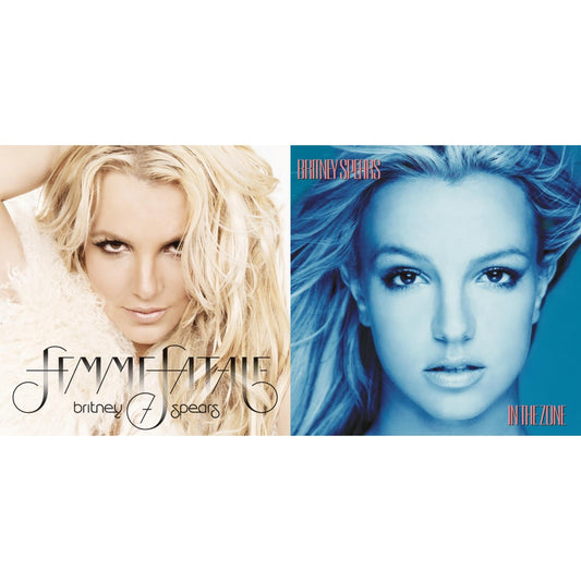 This is a 2 LP Vinyl SKU bundle.
1.This LP Vinyl is brand new.Format: LP VinylMusic Style: Dance-popThis item's title is: Femme FataleArtist: Britney SpearsLabel: LEGACYBarcode: 196587739119Release Date: 3/31/2023
2.This LP Vinyl is brand new.