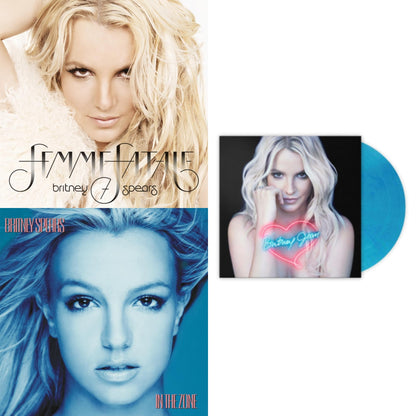 This is a 3 LP Vinyl SKU bundle.
1.This LP Vinyl is brand new.Format: LP VinylMusic Style: Dance-popThis item's title is: Femme FataleArtist: Britney SpearsLabel: LEGACYBarcode: 196587739119Release Date: 3/31/2023
2.This LP Vinyl is brand new.