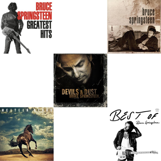 Greatest Hits (2 LP/150G Vinyl/Dl Code) & Western Stars (2LP/150G) & Devils & Dust & 18 Tracks & Best Of Bruce Springsteen (2LP)