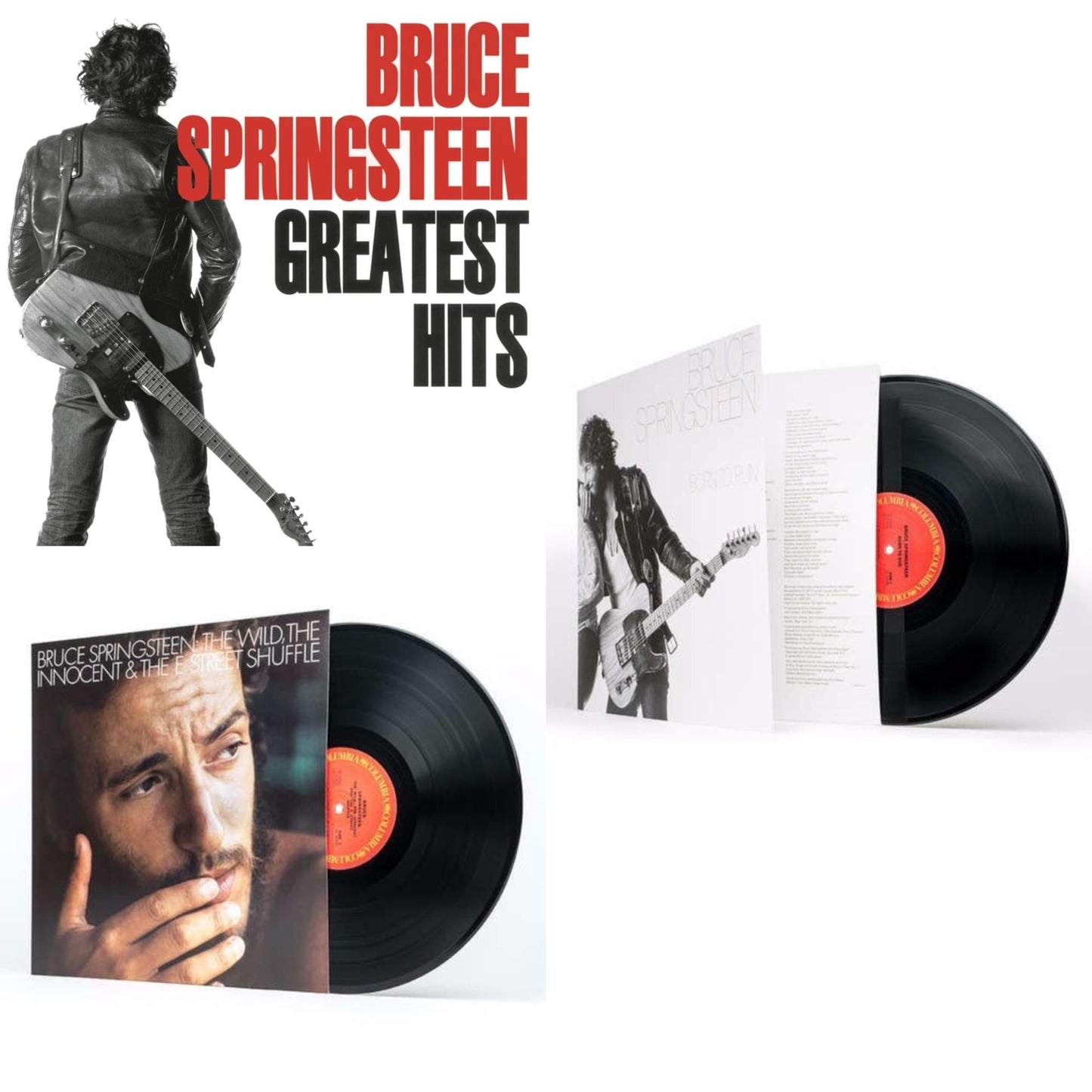 Greatest Hits (2 LP/150G Vinyl/Dl Code) & Wild The Innocent & The E Street Shuffle (180G) & Born To Run (180G/Gatefold)