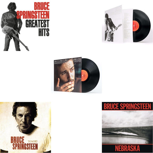 Greatest Hits (2 LP/150G Vinyl/Dl Code) & Magic (180G) & Wild The Innocent & The E Street Shuffle (180G) & Born To Run (180G/Gatefold) & Nebraska (180G)