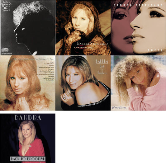 Greatest Hits Vol.2 & Higher Ground & Duets & Greatest Hits & Back To Broadway & Emotion & Back To Brooklyn