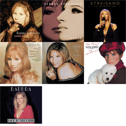 Higher Ground & Duets & Streisand: Live In Concert 2006 & Greatest Hits & Back To Broadway & Songbird & Back To Brooklyn