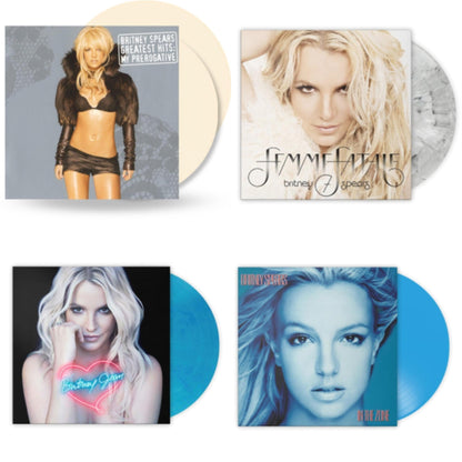 This is a 4 LP Vinyl SKU bundle.
1.This LP Vinyl is brand new.Format: LP VinylMusic Style: HouseThis item's title is: Greatest Hits: My Prerogative (2LP/Cream Vinyl/Import)Artist: Britney SpearsLabel: SONY MUSIC CMGBarcode: 196587792015Release Date: 5/26/2023
2.