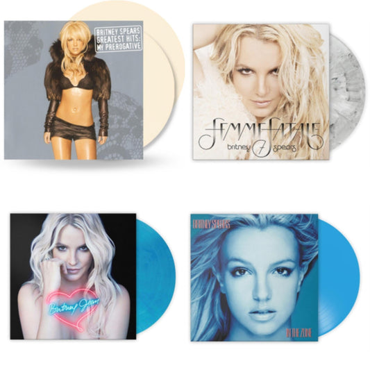 This is a 4 LP Vinyl SKU bundle.
1.This LP Vinyl is brand new.Format: LP VinylMusic Style: HouseThis item's title is: Greatest Hits: My Prerogative (2LP/Cream Vinyl/Import)Artist: Britney SpearsLabel: SONY MUSIC CMGBarcode: 196587792015Release Date: 5/26/2023
2.