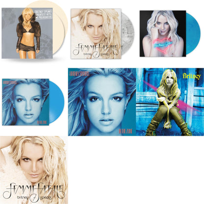This is a 7 LP Vinyl SKU bundle.
1.This LP Vinyl is brand new.Format: LP VinylMusic Style: Contemporary R&BThis item's title is: BritneyArtist: Britney SpearsLabel: LEGACYBarcode: 196587738617Release Date: 3/31/2023
2.This LP Vinyl is brand new.