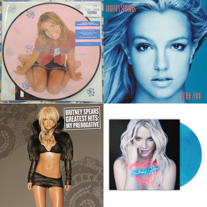 Baby One More Time (Picture Disc/140G/Dl Code) & In The Zone & Greatest Hits : My Prerogative (2LP) & Britney Jean (Blue Marbled LP Vinyl/Import)