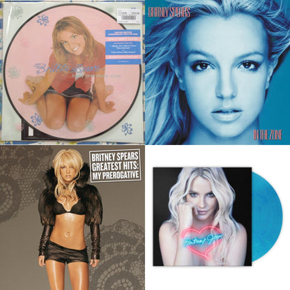 Baby One More Time (Picture Disc/140G/Dl Code) & In The Zone & Greatest Hits : My Prerogative (2LP) & Britney Jean (Blue Marbled LP Vinyl/Import)