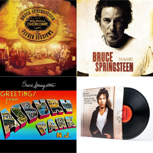 We Shall Overcome: Seeger Sessions (2LP/180G) & Magic (180G) & Greetings From Asbury Park N.J. (180G) & Darkness On The Edge Of Town (180G)