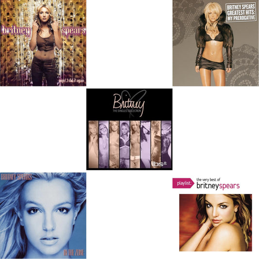 Oops I Did It Again & In The Zone & Singles Collection & Greatest Hits: My Prerogative & Playlist: Very Best Of Britney Spears