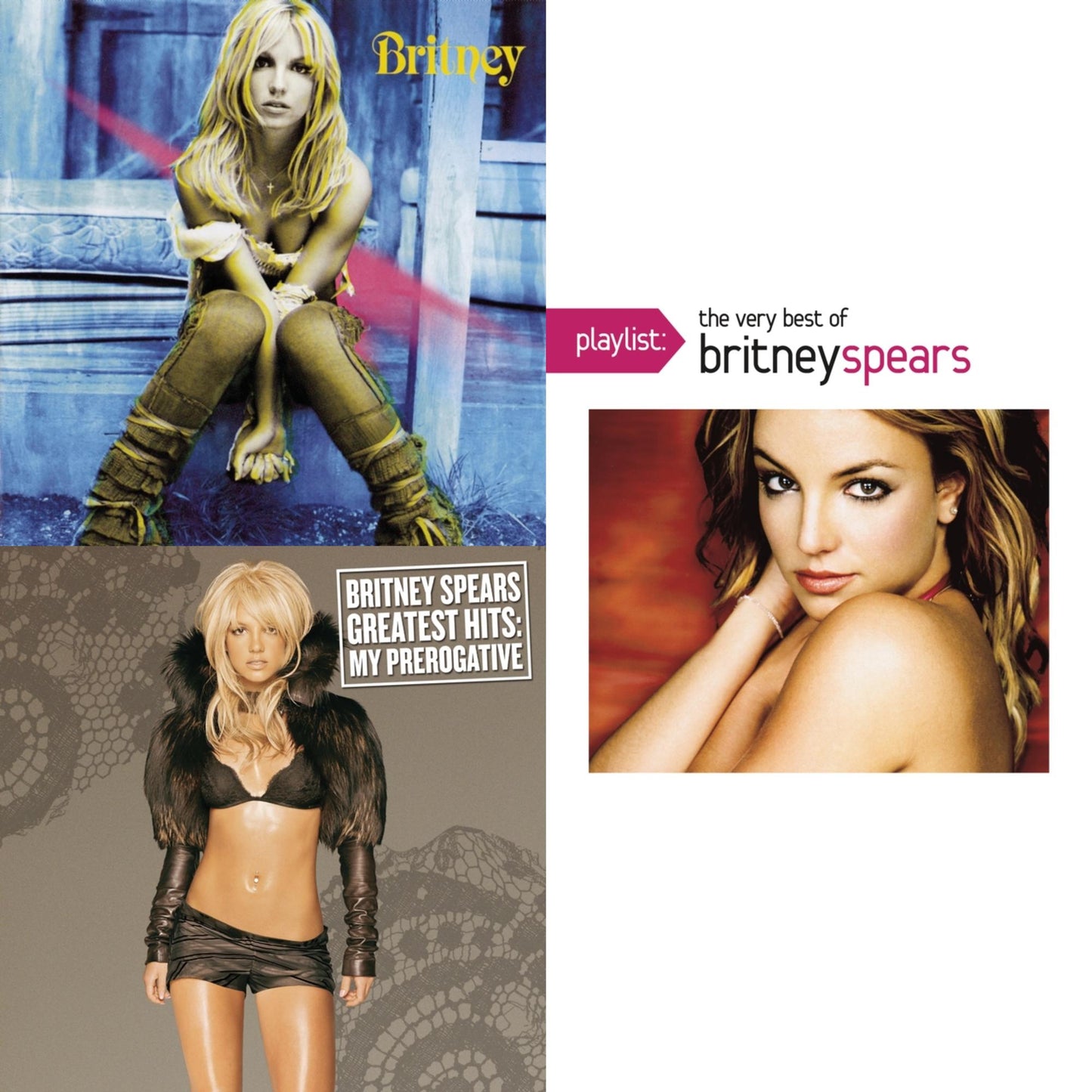 Britney & Greatest Hits: My Prerogative & Playlist: Very Best Of Britney Spears